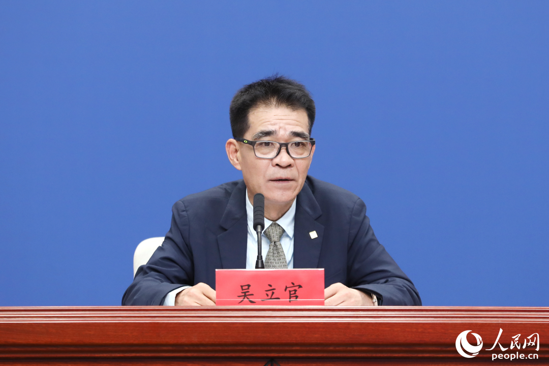 福建省文旅廳一級巡視員吳立官。人民網(wǎng) 陳永整攝