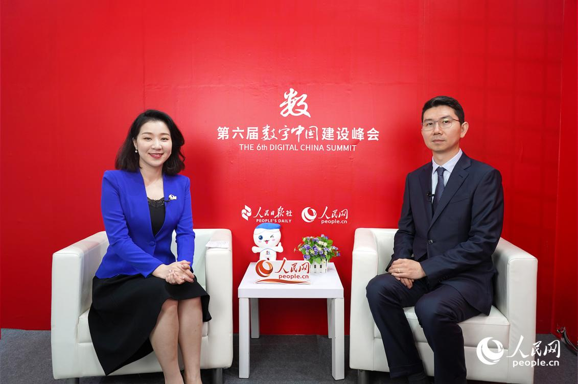 孔德亮接受人民網(wǎng)專訪。人民網(wǎng) 蘭志飛攝
