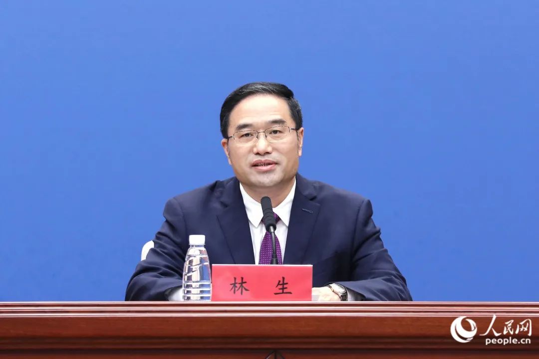 福建省禁毒委副主任、省委教育工委副書記、省教育廳黨組成員林生。人民網(wǎng) 陳永整攝