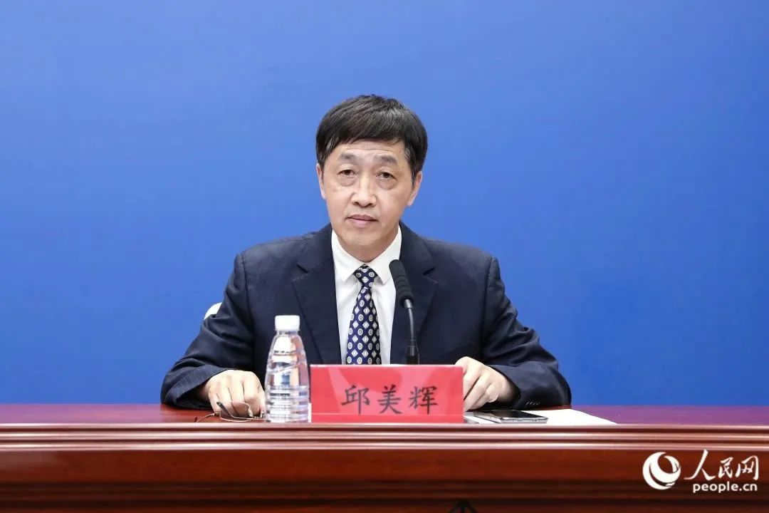 福建省應急廳一級巡視員邱美輝。人民網(wǎng) 陳永整攝