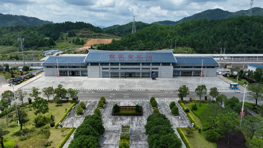 古田會(huì)址站。李寧攝