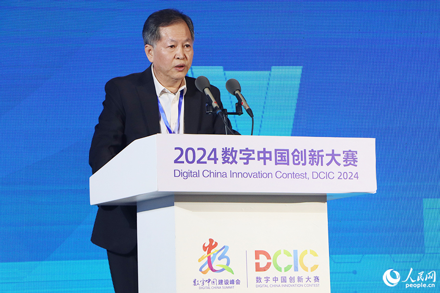 吳宏武在啟動儀式上致辭。人民網 黃東儀攝