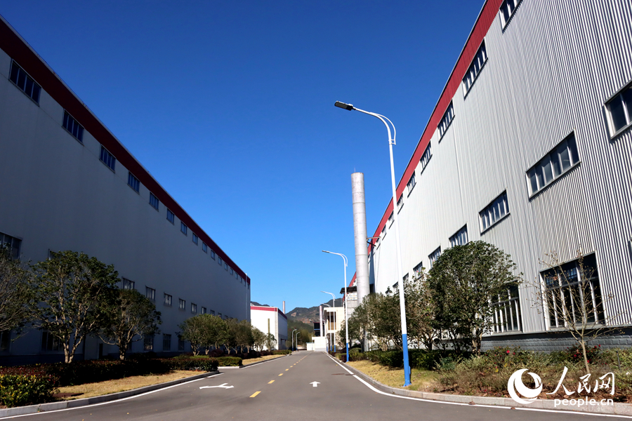 三祥新材產業(yè)園內。人民網記者 林曉麗攝