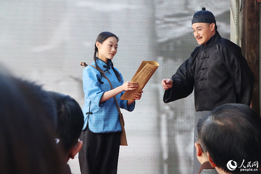 演出現(xiàn)場(chǎng)。人民網(wǎng) 黃東儀攝