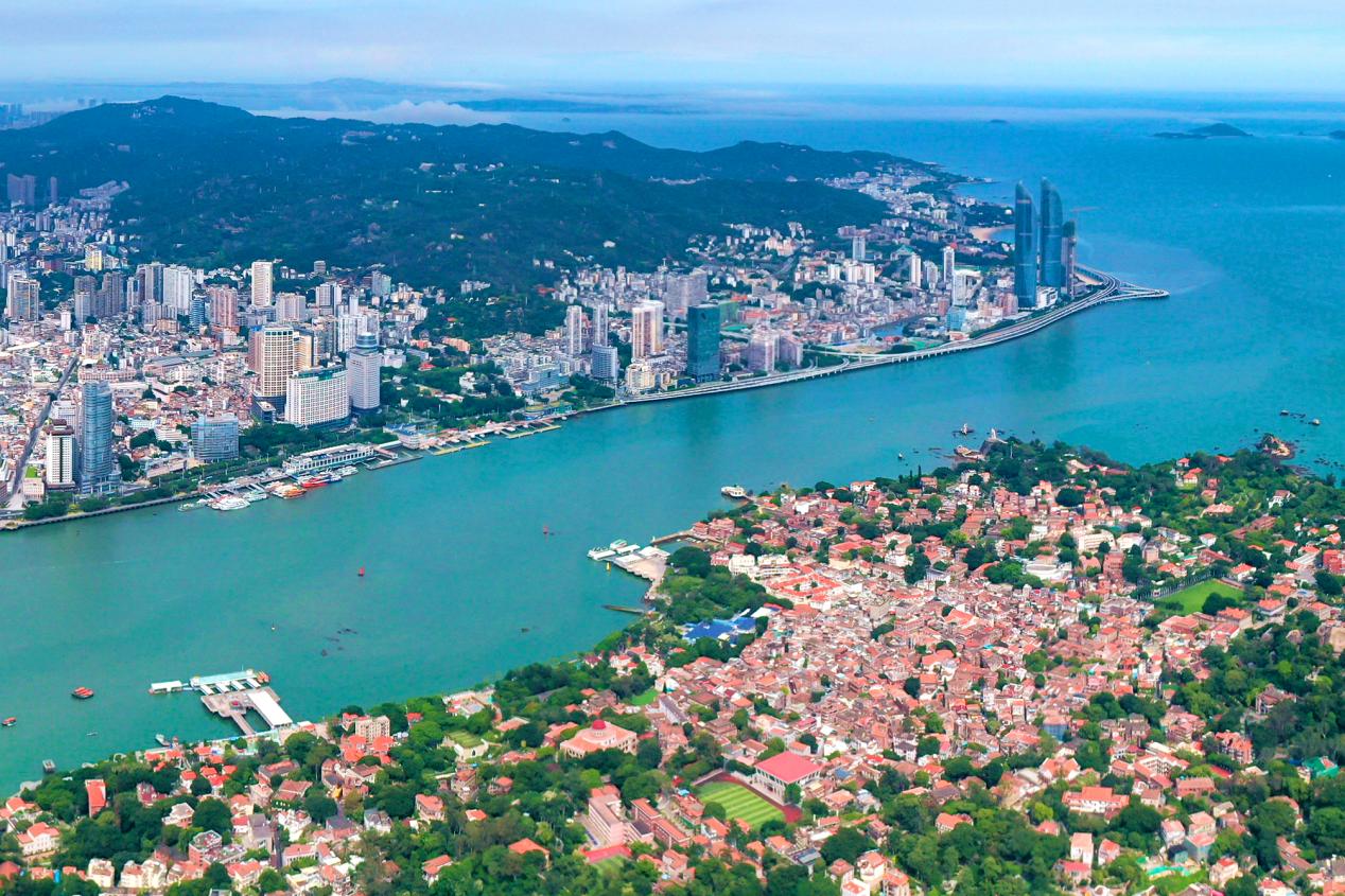 “海上花園城市”廈門。人民網(wǎng)記者 陳博攝