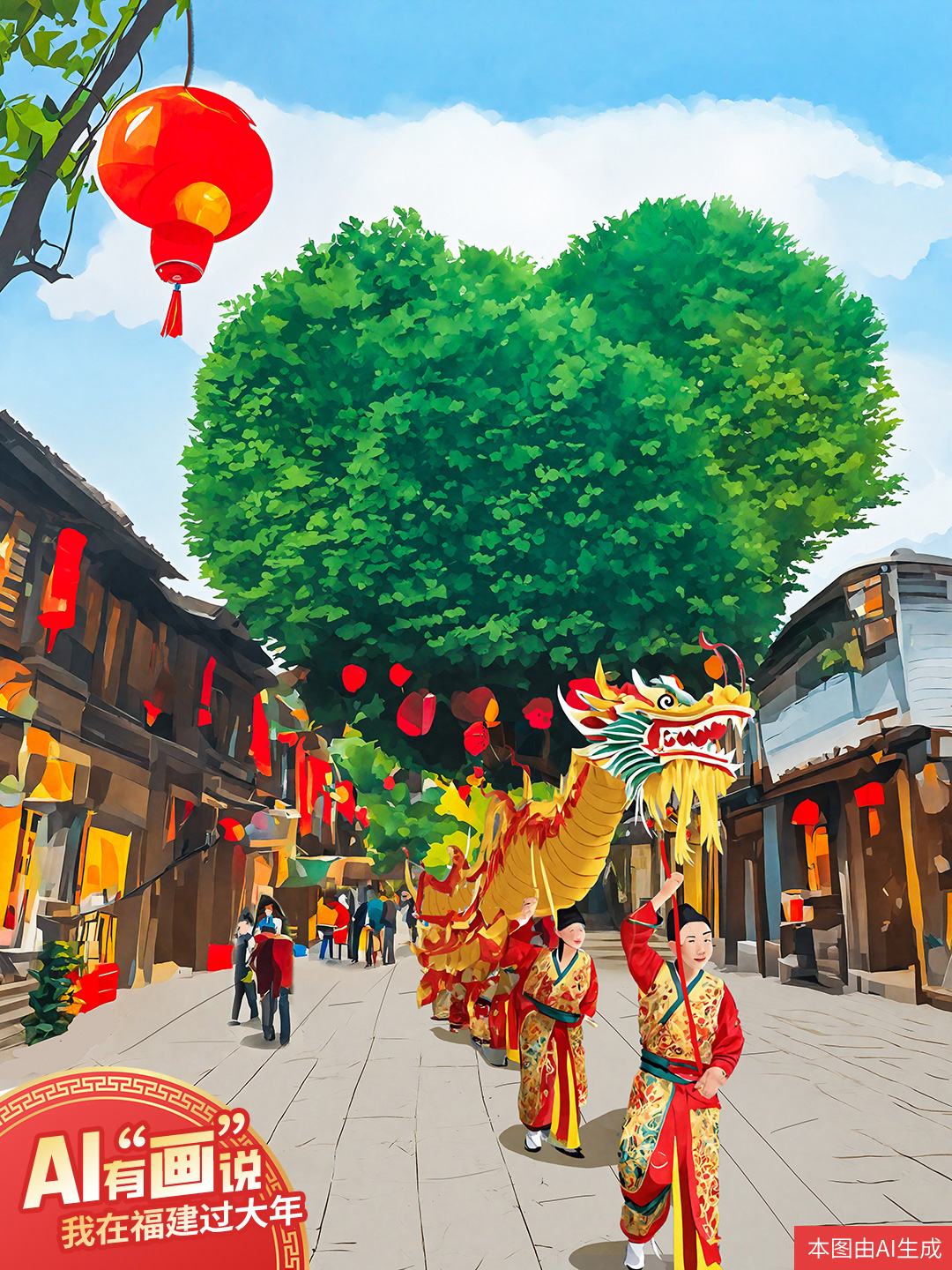 比如，在福州看看愛心樹