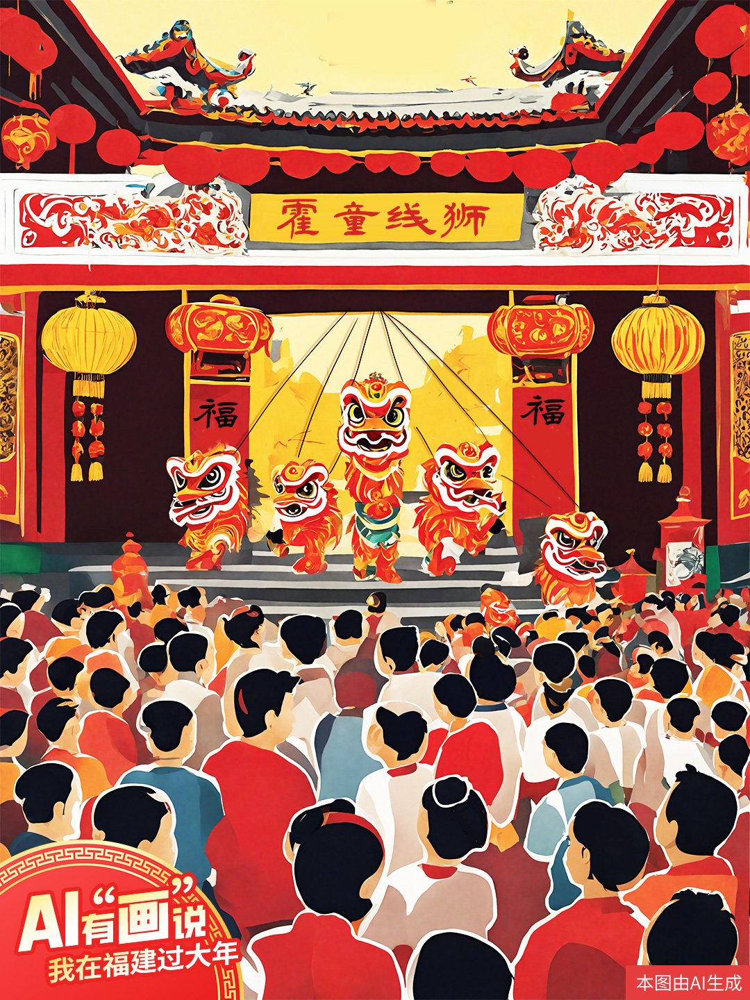 比如，在寧德瞅瞅“線獅”