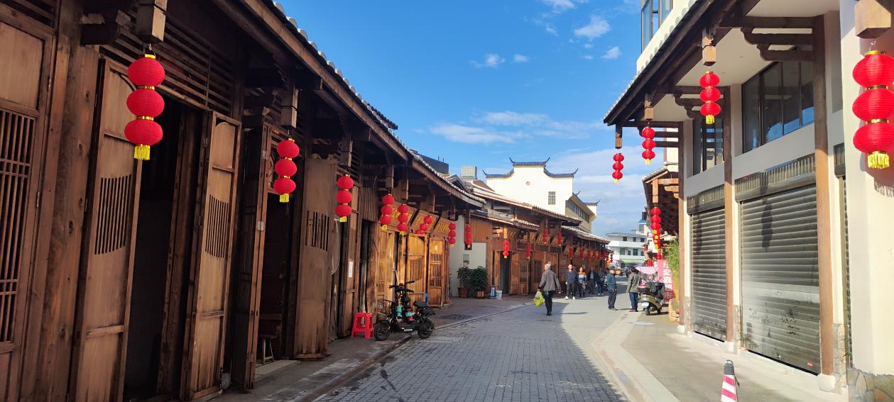 起步鎮(zhèn)街景。起步鎮(zhèn)政府供圖