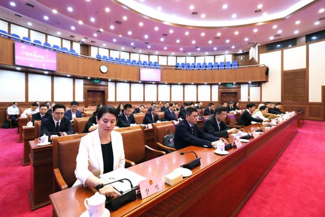 廈門市人大常委會會議表決法規(guī)項目現場。廈門市人大常委會供圖