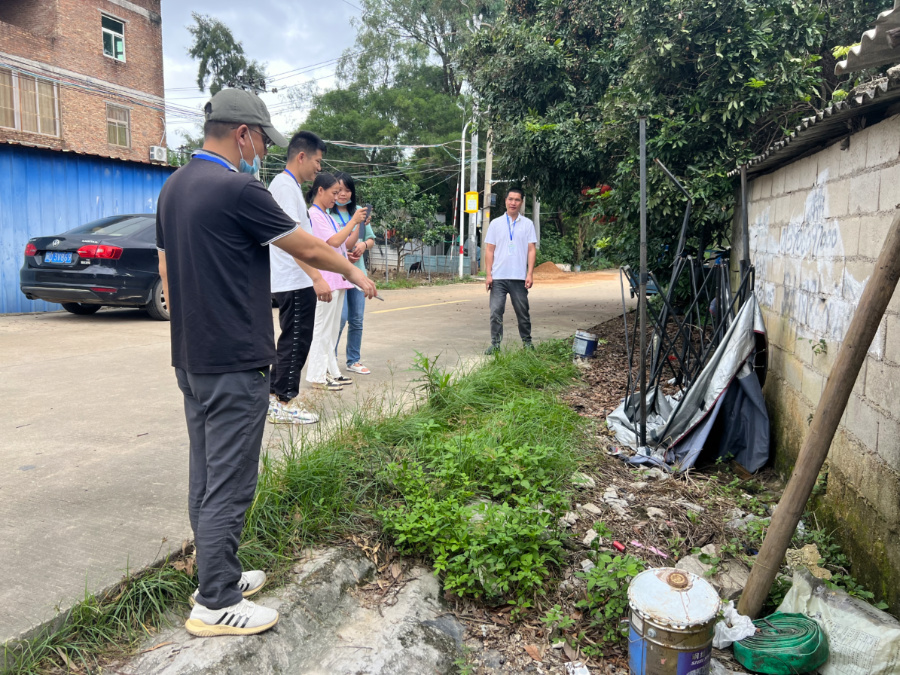 農(nóng)村項目考評。廈門市執(zhí)法局供圖