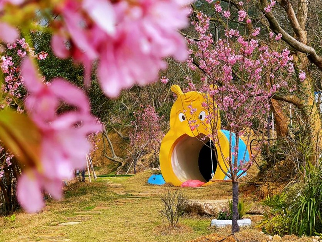 文祚童心小鎮(zhèn)。南嶺鎮(zhèn)供圖