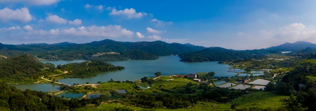 梨洞水庫。南嶺鎮(zhèn)供圖