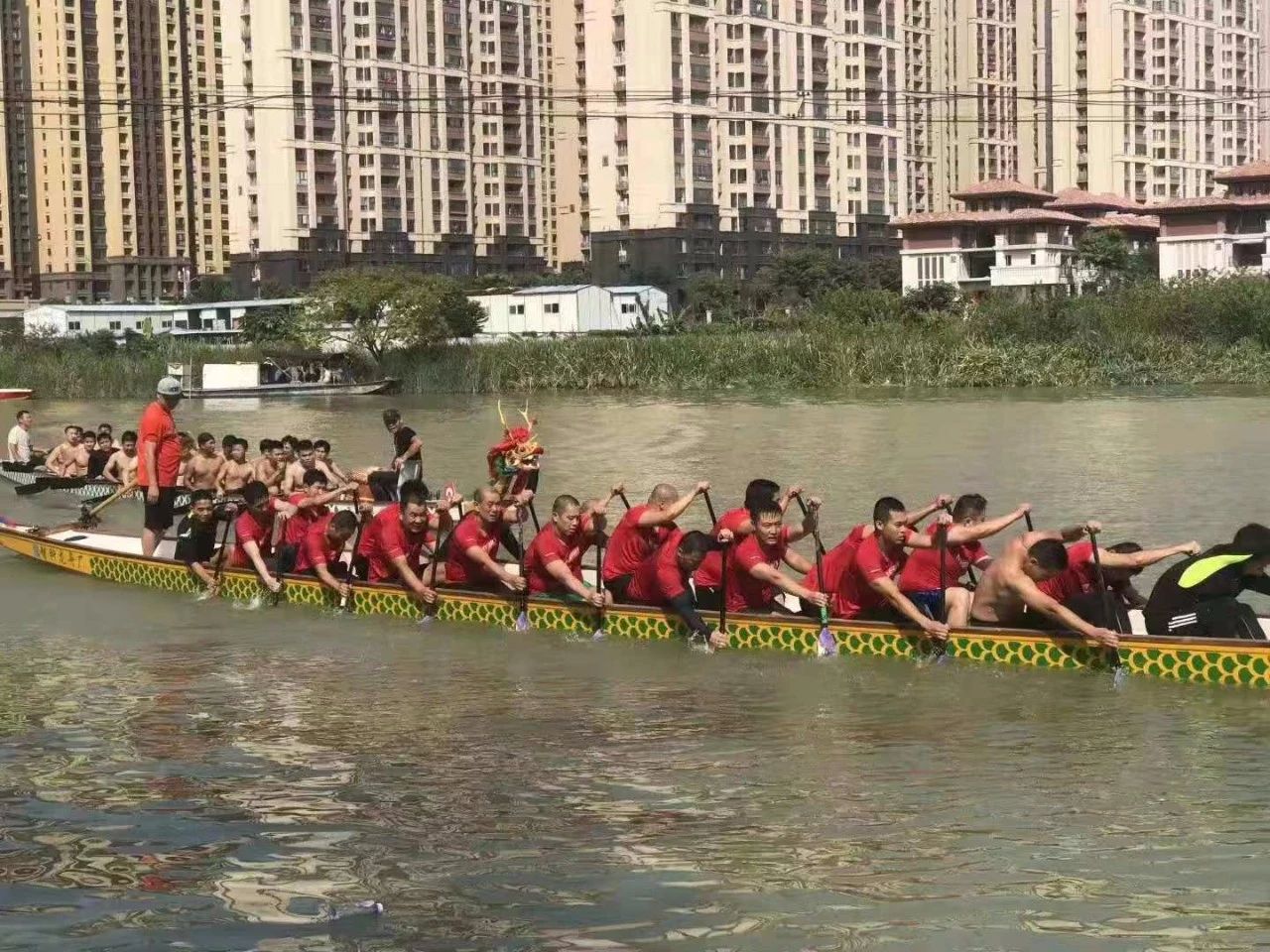 長樂營前馬頭村閏端陽龍舟競渡。圖片來源于常來長樂