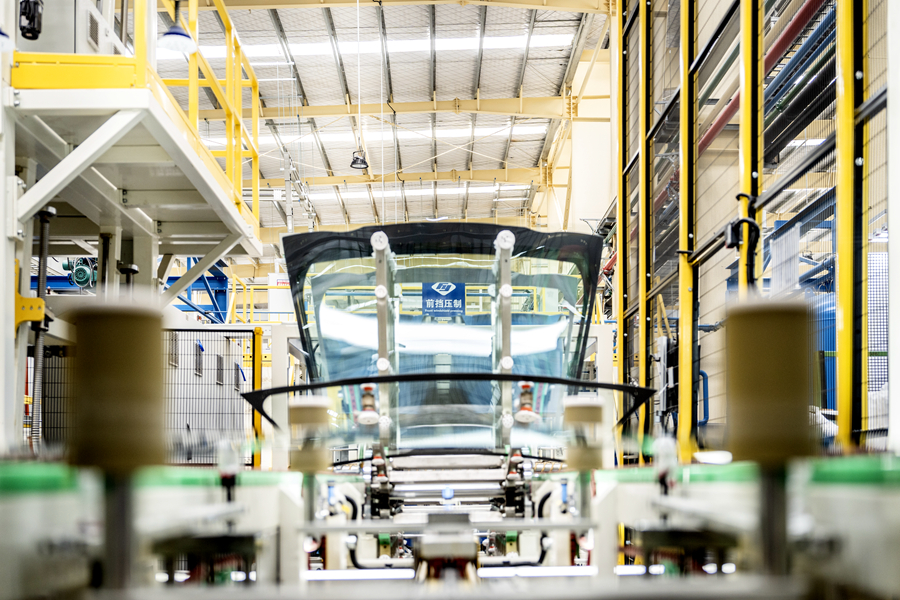 智能工廠。福耀集團(tuán)供圖