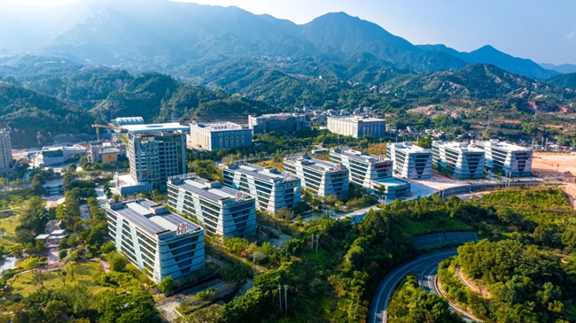 數(shù)字福建（安溪）產(chǎn)業(yè)園。黃東華攝