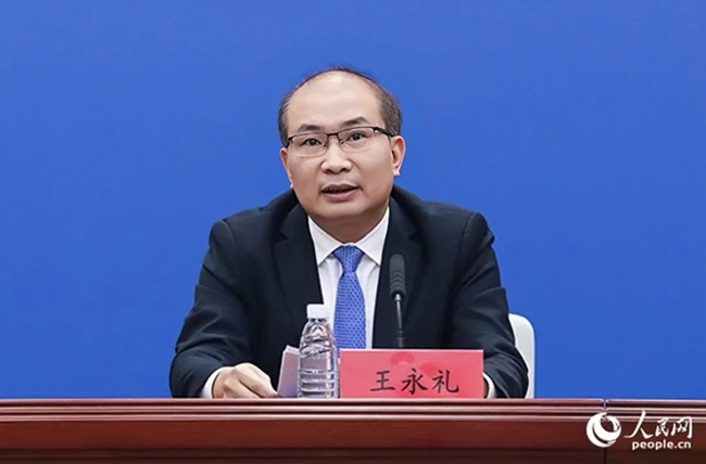 王永禮（資料圖）。人民網(wǎng) 陳永整攝