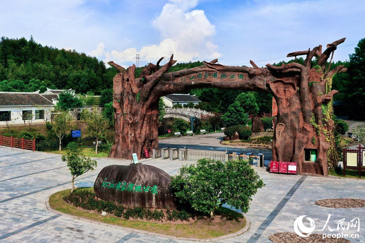 汀江國(guó)家濕地公園。人民網(wǎng) 李唯一攝