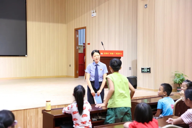 活動(dòng)現(xiàn)場。泉港區(qū)檢察院供圖