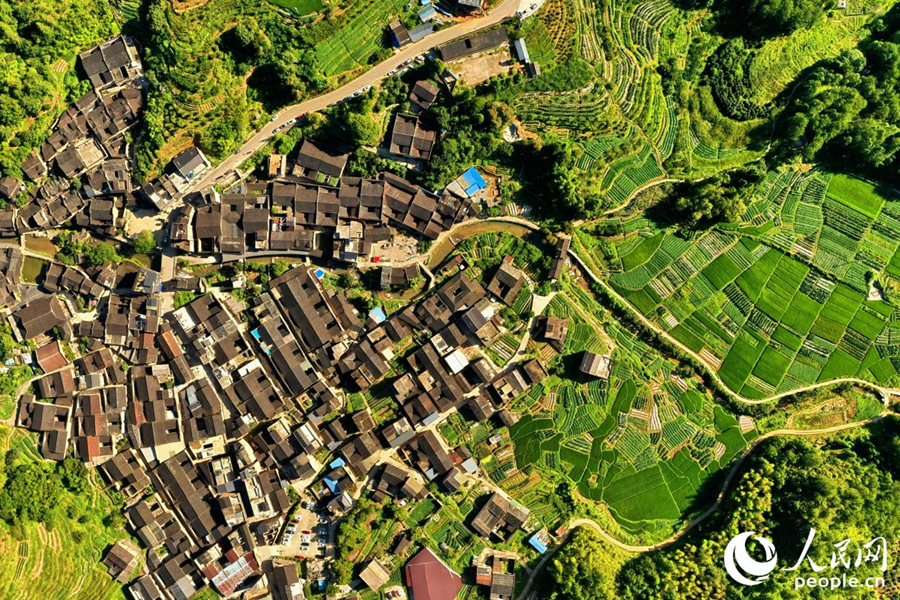 俯瞰龍?zhí)洞濉Ｈ嗣窬W(wǎng) 李唯一攝