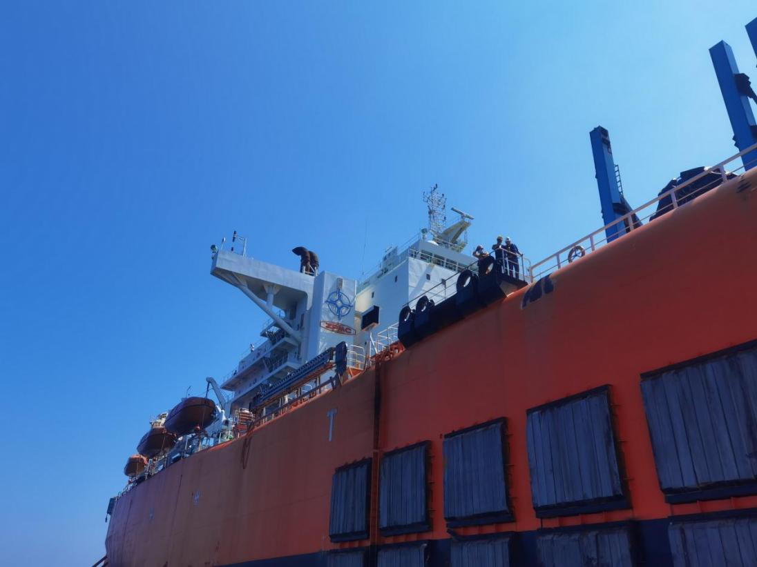 “長(zhǎng)樂(lè)外海海上風(fēng)電場(chǎng)C區(qū)工程”現(xiàn)場(chǎng)