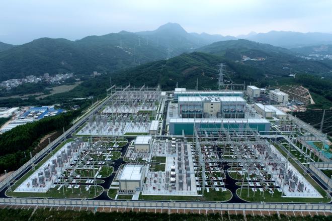 位于云霄縣的閩粵聯(lián)網(wǎng)項目。云霄縣融媒體中心供圖