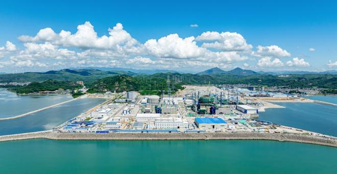 位于福建省漳州市云霄縣的漳州核電項目。中核國電漳州能源供圖
