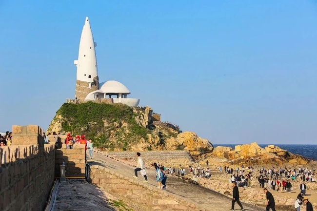 下沙濱海風(fēng)光。姜亮攝