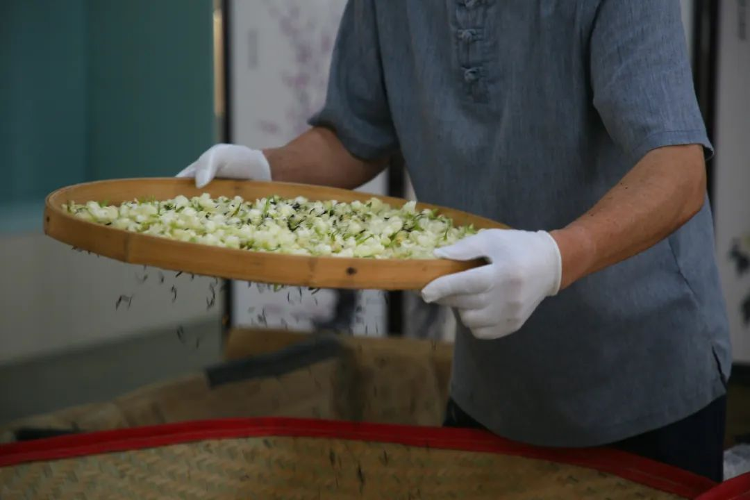 “天香九窨”制花技法過程。長樂區(qū)融媒體中心供圖