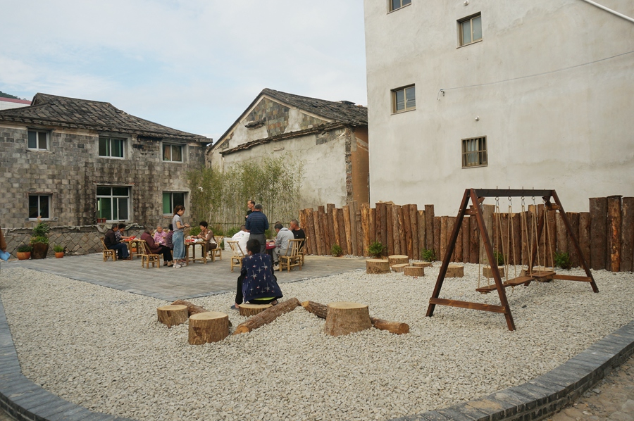 會場邊空地改造休閑空間。霞浦縣融媒體中心供圖