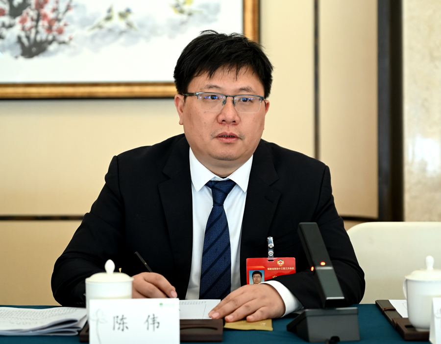 福建省政協(xié)委員、省僑界青年聯(lián)合會(huì)監(jiān)事長(zhǎng)陳偉。受訪者供圖