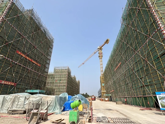 漳州市貝隆嬰童用品有限公司項目建設(shè)現(xiàn)場