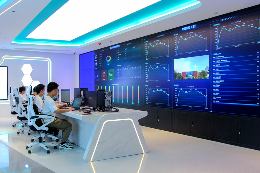 在晉江市醫(yī)院，智能化系統(tǒng)為醫(yī)院服務(wù)升級(jí)賦能。晉江市醫(yī)院供圖