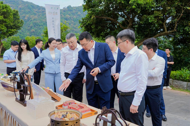 現(xiàn)場沉浸式體驗安溪茶文化。安溪縣委宣傳部供圖