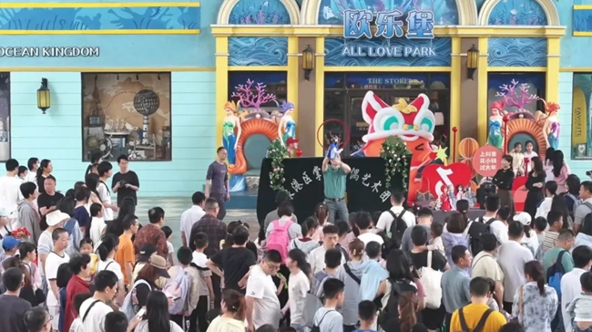 掌中木偶藝術(shù)團表演