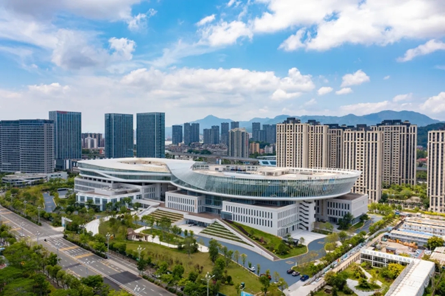 福州長樂“三館三中心”。姜亮攝