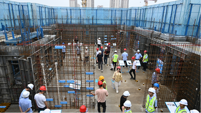觀摩會現(xiàn)場。中建海峽供圖