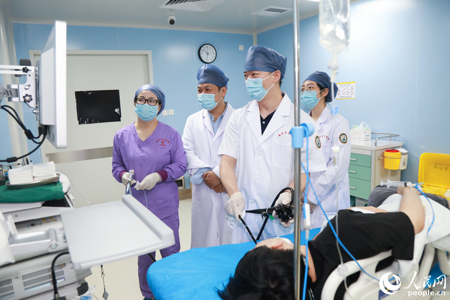 柔性引進(jìn)專家?guī)Ы炭丛\。人民網(wǎng) 陳永整攝