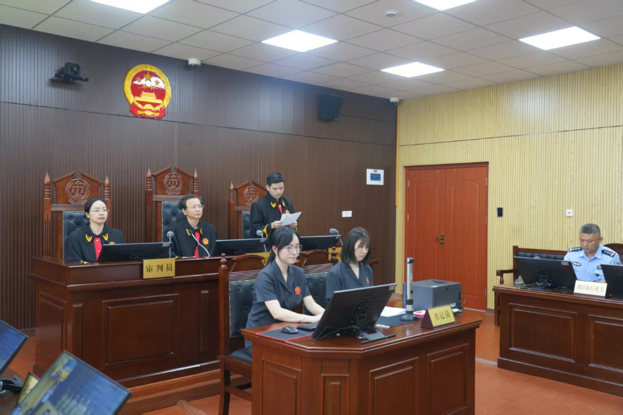 審判現(xiàn)場。廈門市中級人民法院供圖