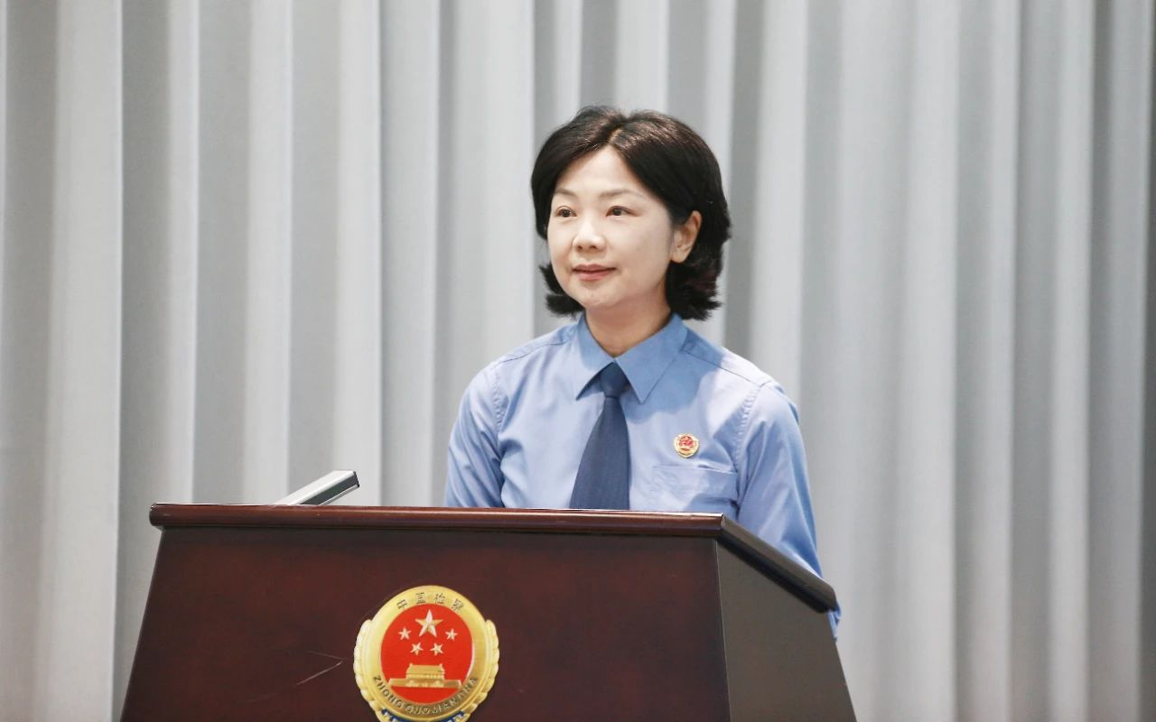 福建省人民檢察院黨組成員、副檢察長王樺。福建省人民檢察院供圖