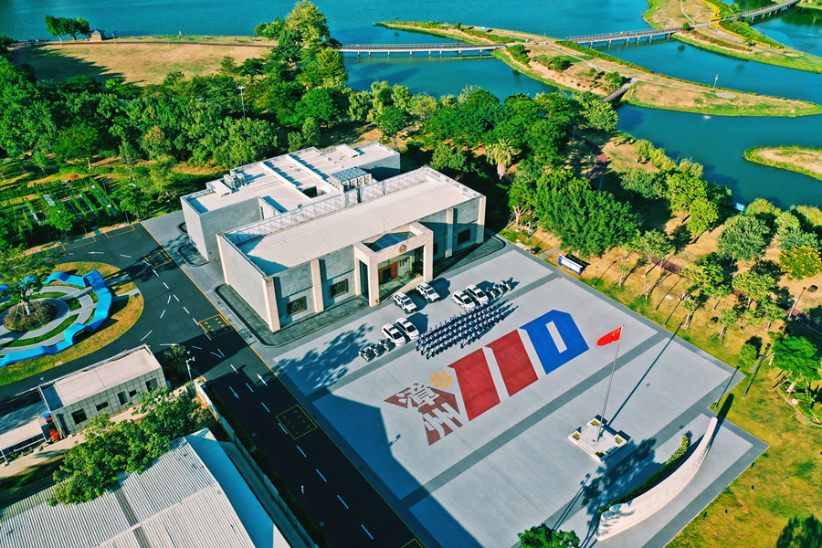 “漳州110”基地。漳州市公安局供圖