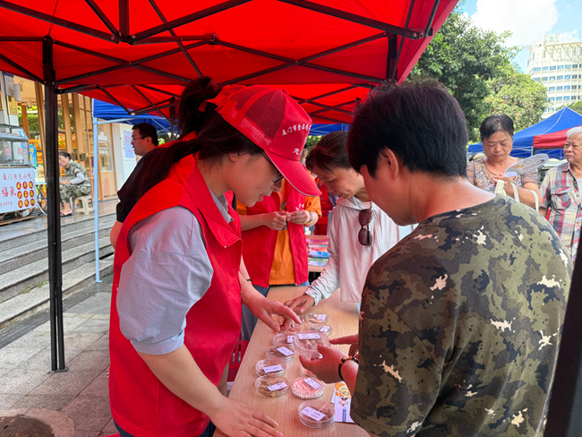 活動現(xiàn)場。廈門食藥檢院供圖