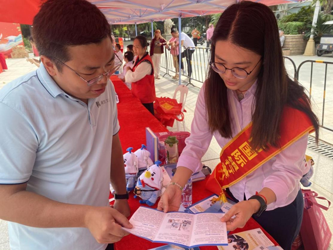 廈門國際銀行莆田分行駐點(diǎn)赤港華僑農(nóng)場開展金融服務(wù)