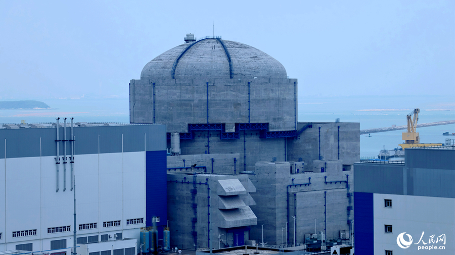 漳州核電2號機組計劃今年年內(nèi)投入商業(yè)運行。人民網(wǎng) 李昌乾攝