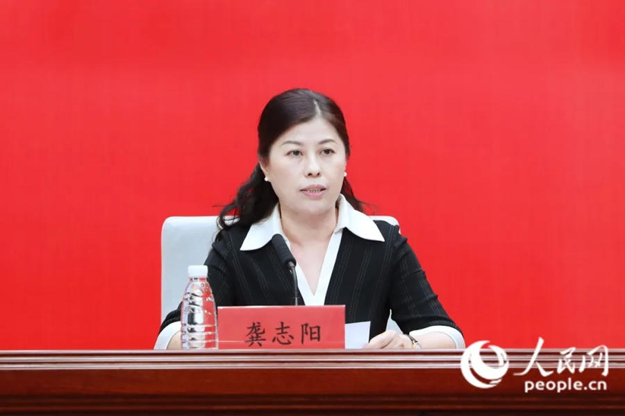 龔志陽（資料圖）。人民網(wǎng) 陳永整攝
