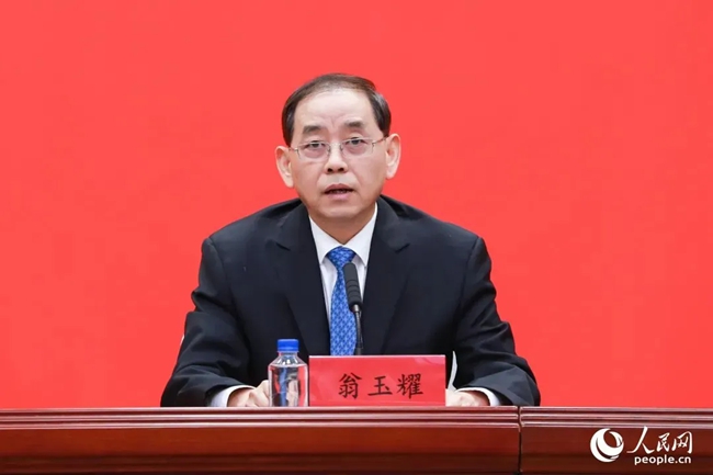 翁玉耀(資料圖)。人民網(wǎng) 陳永整攝