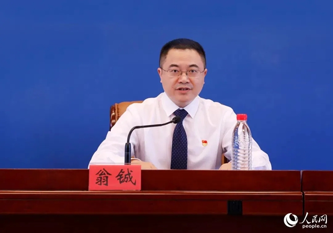 翁鋮（資料圖）。人民網(wǎng) 陳永整攝