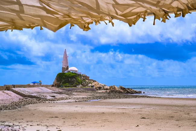 下沙海濱度假村。姜亮攝