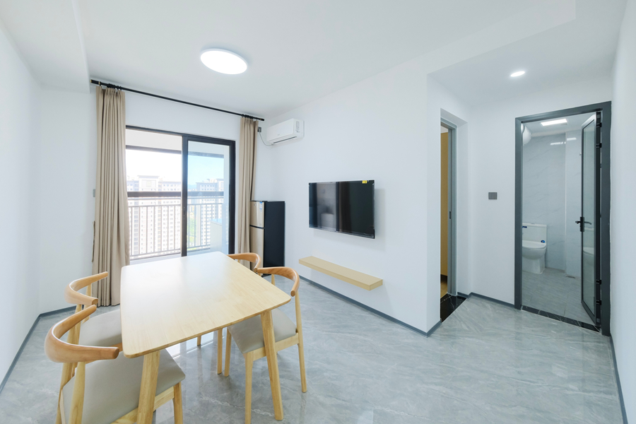 求職免費住宿人才公寓內(nèi)景。漳州市人社局供圖