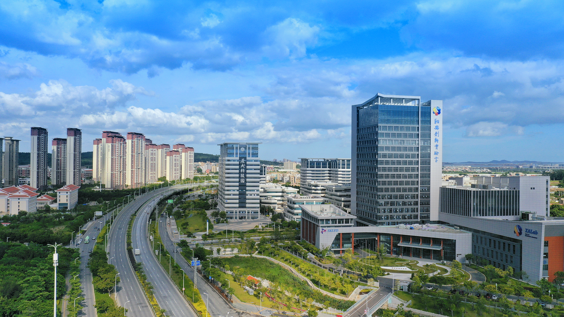 翔安科技創(chuàng)新“四鏈融合”成效凸顯，圖為翔安創(chuàng)新實(shí)驗(yàn)室 朱毅力攝