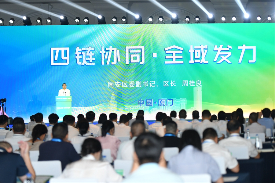 同安區(qū)推介新能源產業(yè)攻堅經驗做法。主辦方供圖